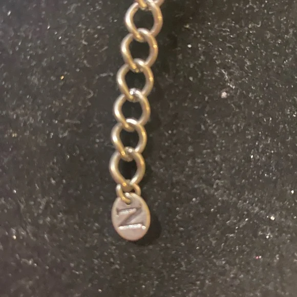 Napier Large Gunmetal Multi-cross Pendant Necklace - Picture 5 of 7